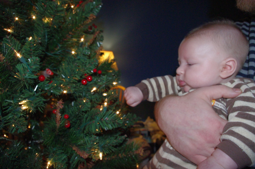 Finn's first Christmas