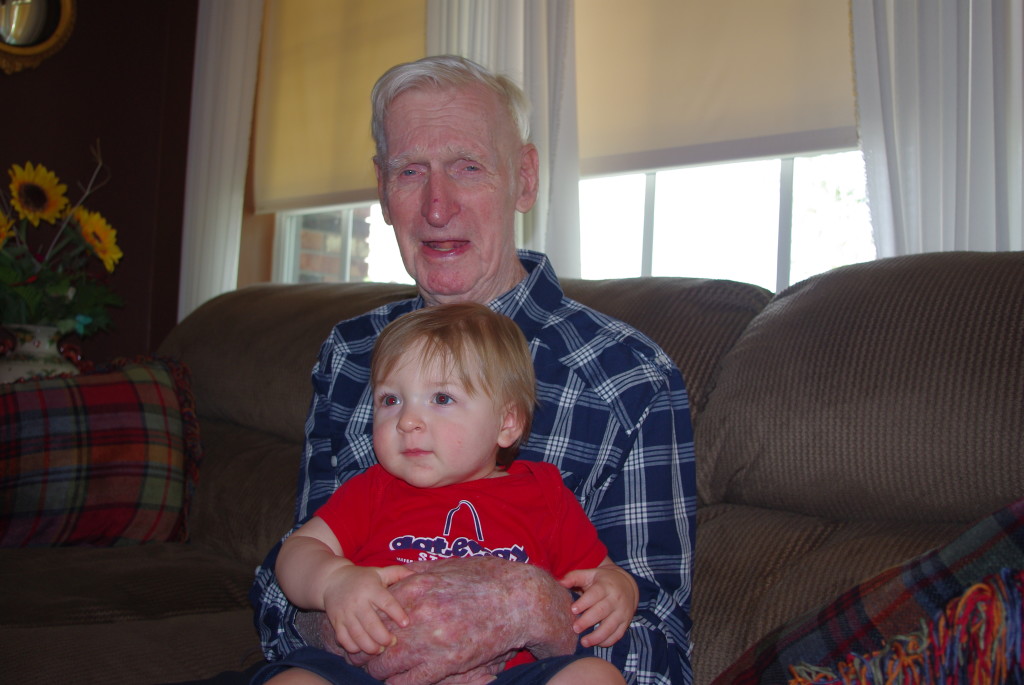 Finn and his great grandpa