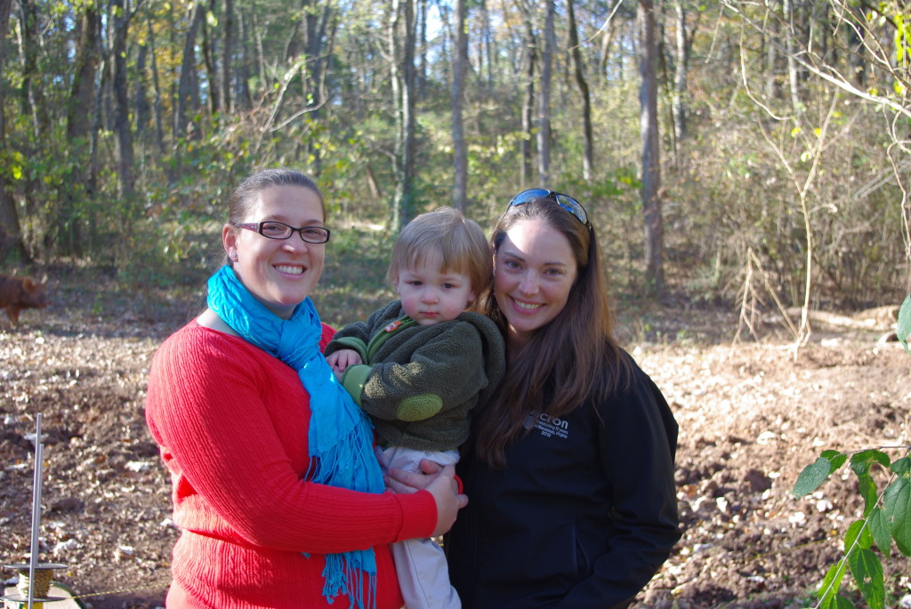 Mommy, Finn and Heather