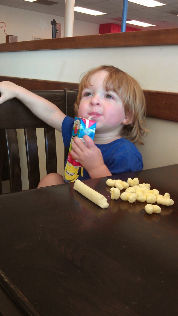 No high chair for me, thanks.